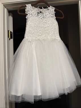 Girls flower girl dress NWT